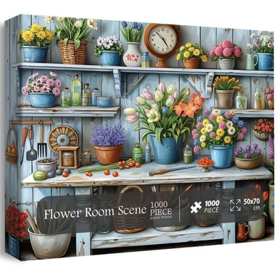 Bboldin PT-289 - Flower Room Scene - 1000 db-os puzzle