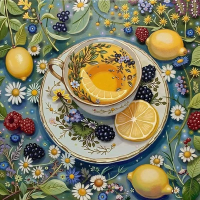 Bboldin PT-302 - Floral Tea Talk - 1000 db-os puzzle