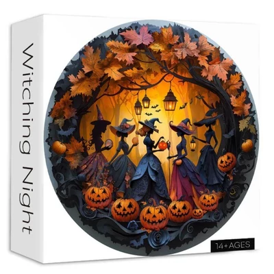Bboldin PT-308 - Witching Night - 1000 db-os kör alakú puzzle