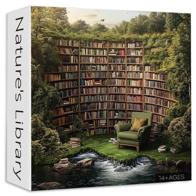 Bboldin PT-329 - Nature&#039;s Library - 1000 db-os puzzle