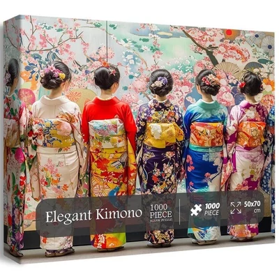 Bboldin PT-403 - Elegant Kimono - 1000 db-os puzzle