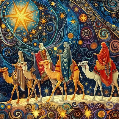 Bboldin PT-542 - Starry Night Traveler - 1000 db-os puzzle