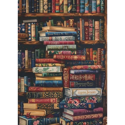 Bboldin Z-1128 - Bookpile - 1000 db-os puzzle