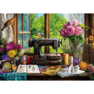 Bboldin Z-1337 - Stitches of Spring - 1000 db-os puzzle