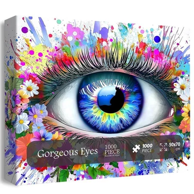 Bboldin Z-1361 - Gorgeous Eyes - 1000 db-os puzzle