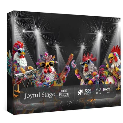 Bboldin Z-1433 - Joyful Stage - 1000 db-os puzzle