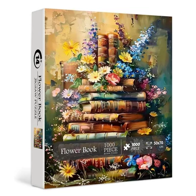 Bboldin Z-1574 - Flower Book - 1000 db-os puzzle