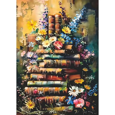 Bboldin Z-1574 - Flower Book - 1000 db-os puzzle