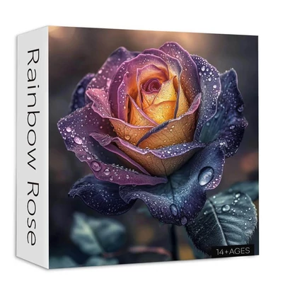 Bboldin Z-1637 - Rainbow Rose - 1000 db-os puzzle