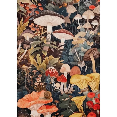 Bboldin Z-432 - Mushroom Forest - 1000 db-os puzzle