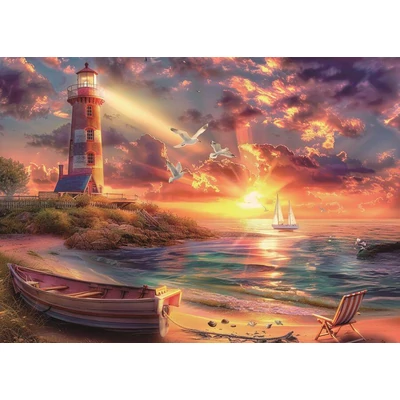 Bboldin Z-527 - Lighthouse Seascap - 1000 db-os puzzle