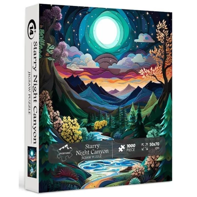 Bboldin Z-544 - Starry Night Canyon - 1000 db-os puzzle