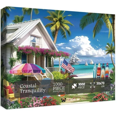 Bboldin Z-566 - Coastal Tranquility - 1000 db-os puzzle