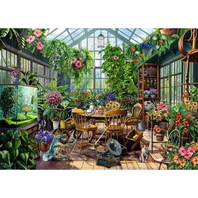 Bboldin Z-738 - Greenery Haven - 1000 db-os puzzle