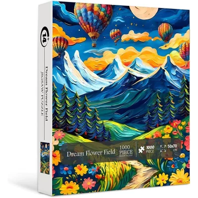 Bboldin Z-852 - Dream Flower Field - 1000 db-os puzzle