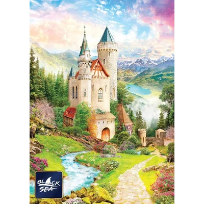Black Sea  BS22101 - The Fantasy Castle - 1000 db-os puzzle