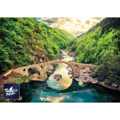 Black Sea  BS32104 - Devil’s Bridge  - 1000 db-os Premium puzzle