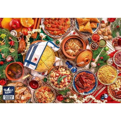 Black Sea  BS32204 - Dinner table for Christmas Eve - 1000 db-os Premium puzzle