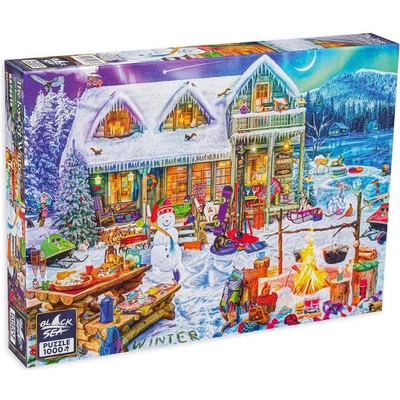 Black Sea  BS72215 - The Joys of Winter - 1000 db-os Premium puzzle