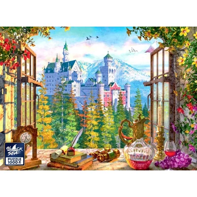 Black Sea  BS72301 - A View of Neuschwanstein Castle - 1000 db-os Premium puzzle