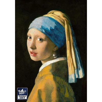 Black Sea  BS82202 - Girl with a Pearl Earring - 500 db-os puzzle