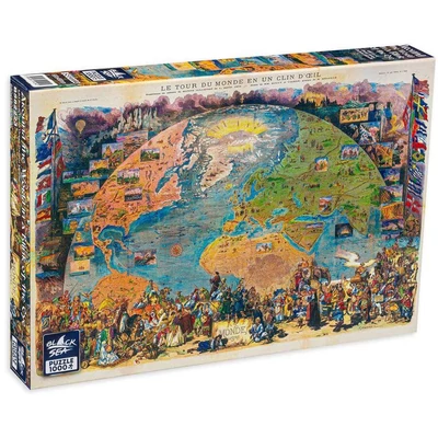Black Sea  BS82223 - Around the World in a Blink of the Eye - 1000 db-os puzzle