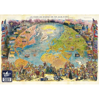 Black Sea  BS82223 - Around the World in a Blink of the Eye - 1000 db-os puzzle