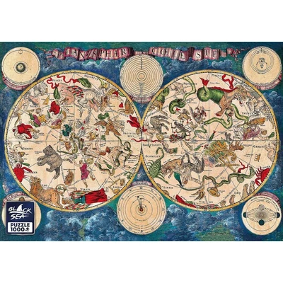 Black Sea  BS82231 - Sky Map, 1670, Frederick de Witt - 1000 db-os puzzle
