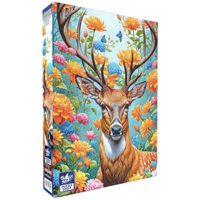 Black Sea BS82406 - Among the Flowers - Deer - 500 db-os puzzle