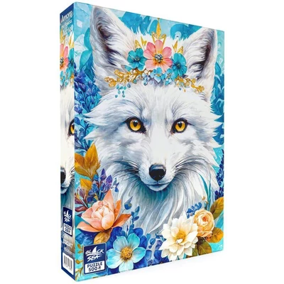 Black Sea BS82417 - Among the Flowers - Arctic fox - 500 db-os puzzle