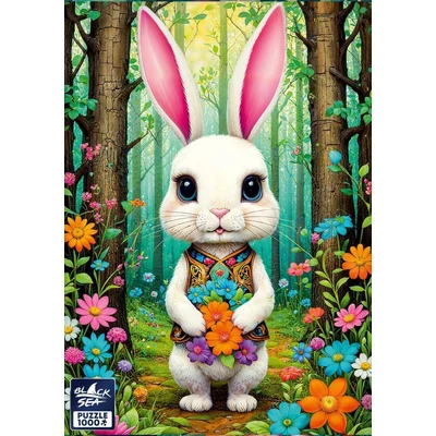 Black Sea BS82424 - The Colorful Kingdom of the White Rabbit - 1000 db-os puzzle