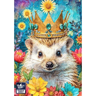 Black Sea  BS82501 - Among the Flowers - Hedgehog - 500 db-os puzzle