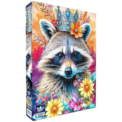 Black Sea  BS82505 - Among the Flowers - Raccoon - 500 db-os puzzle