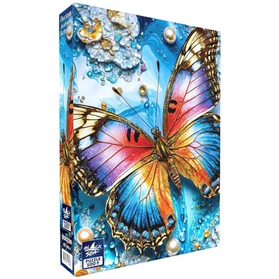 Black Sea BS82508 - Precious creatures - Butterfly - 500 db-os puzzle