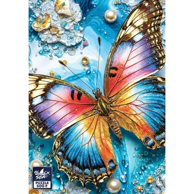Black Sea BS82508 - Precious creatures - Butterfly - 500 db-os puzzle