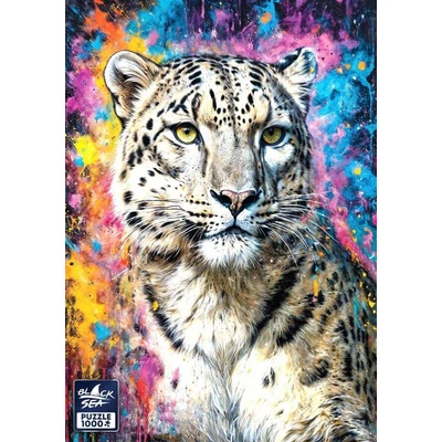 Black Sea  BS82513 - Cat Portraits - Snow leopard - 1000 db-os puzzle
