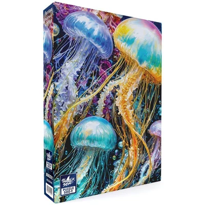 Black Sea  BS82521 - Precious creatures - Jellyfish - 500 db-os puzzle