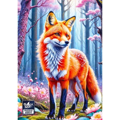 Black Sea BS82548 - Magic Forest - Fox - 500 db-os puzzle