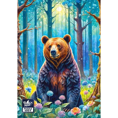 Black Sea BS82549 - Magic Forest - Bear - 500 db-os puzzle