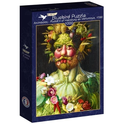 Bluebird 60267 - Arcimboldo - Rudolf II of Habsburg as Vertumnus 1590 - 1000 db-os Art by puzzle