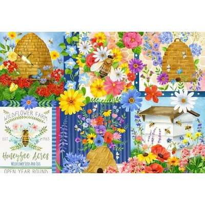 Bluebird  90996 - Beehives and Bees - 1000 db-os puzzle
