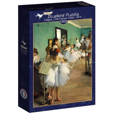 Bluebird 60241 - Degas - The Dance Class 1874 - 1000 db-os Art by puzzle
