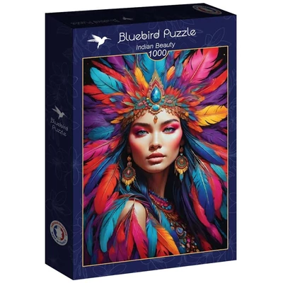 Bluebird 90929 - Indian Beauty - 1000 db-os puzzle