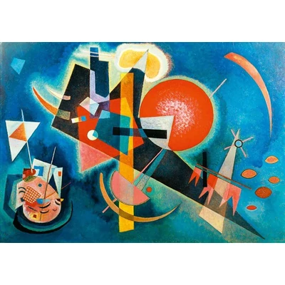 Bluebird 60221 - Kandinsky - In Blue 1925 - 1000 db-os Art by puzzle