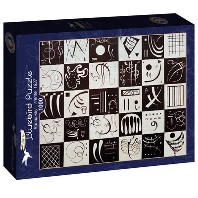Bluebird 60246 - Kandinsky - Trente 1937 - 1000 db-os Art by puzzle