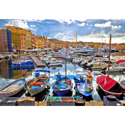 Bluebird 90776 - Le Port Coloré de Saint-Tropez - 1000 db-os puzzle