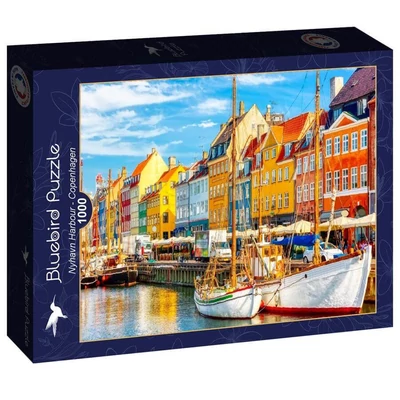 Bluebird 90995 - Nyhavn Harbour - Copenhagen - 1000 db-os puzzle