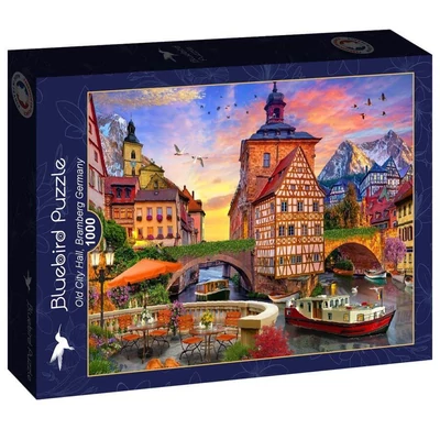 Bluebird 90834 - Old City Hall, Bamberg, Germany - 1000 db-os puzzle