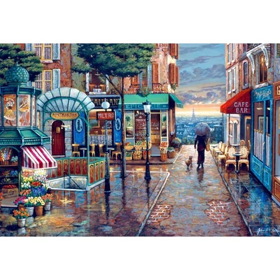 Bluebird 90903 - Rainy Day Stroll - 1000 db-os puzzle