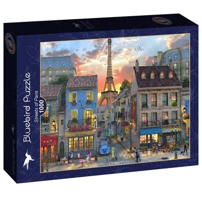 Bluebird 90670 - Streets of Paris - 1000 db-os puzzle